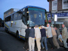 Here's the coach - but no reverse gear!