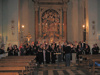 Rehearsal at Chiesa Santa Maria dei Ricci